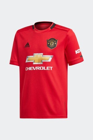 red manchester united jersey