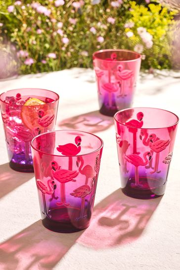 Pink plastic glasses shop