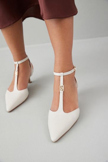 T bar sale kitten heels