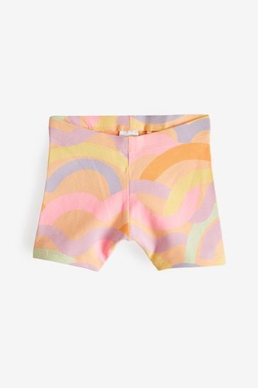 Rainbow biker shorts hot sale