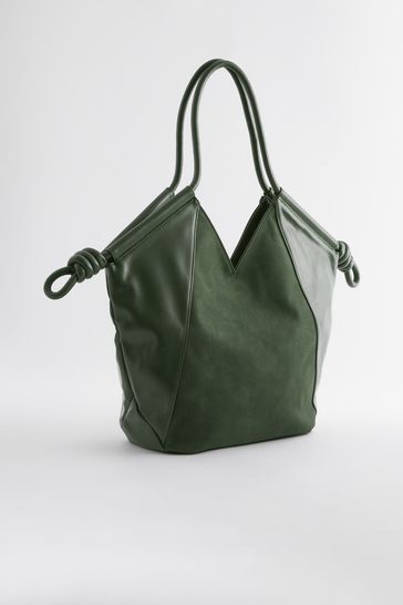 Green shopper bag shop