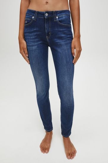 Buy Calvin Klein Jeans Blue Mid Rise 