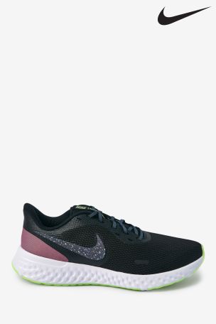 Buy Nike Run Black/Pink Revolution 5 SE 