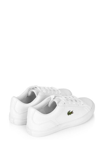 kids all white trainers