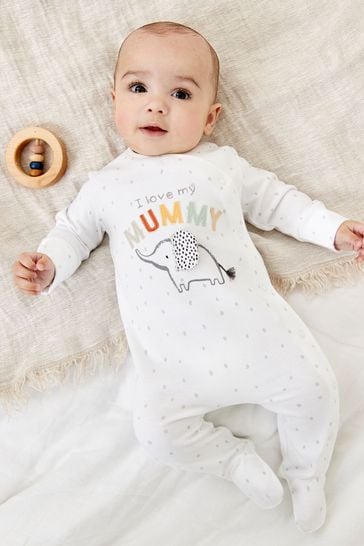 Next deals elephant sleepsuits