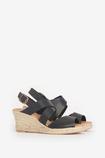 Yolanda wedge platform sandal top