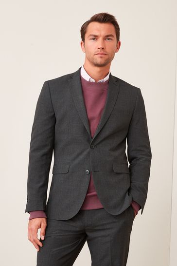 Wool suit jacket best sale mens
