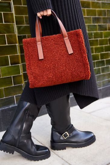Next cheap fur bag