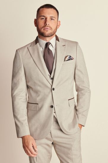 Slimfit outlet herringbone parka