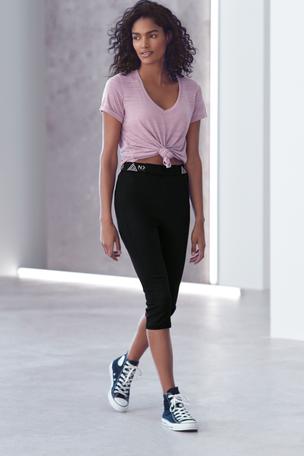 Buy Active Denim Capri Leggings from 
