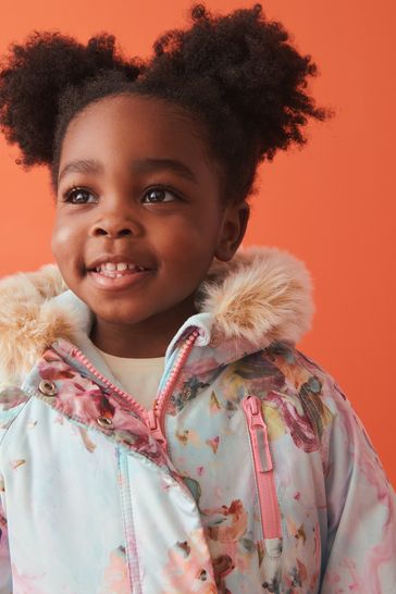 Buy Shower Resistant Unicorn Printed Snowsuit 3mths 7yrs from Next