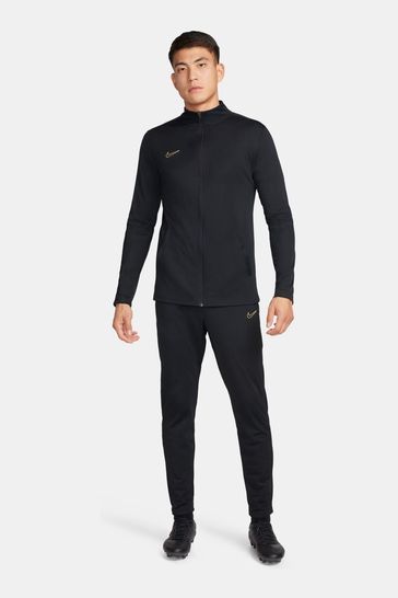 Nike dri fit black tracksuit outlet