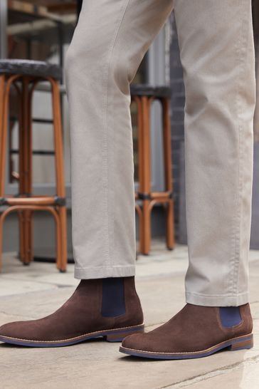Buy Leather Chelsea Boots from Next