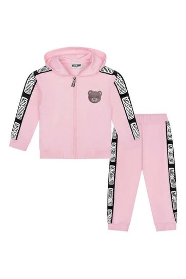 girls moschino tracksuit