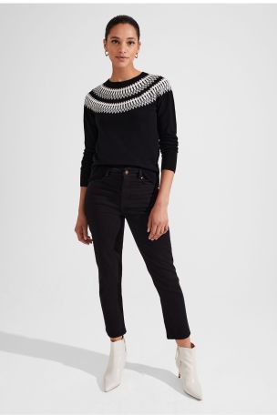 Buy Hobbs Greta Lurex Black Jumper from the Laura Ashley online shop