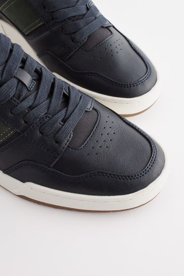 Smart navy trainers cheap
