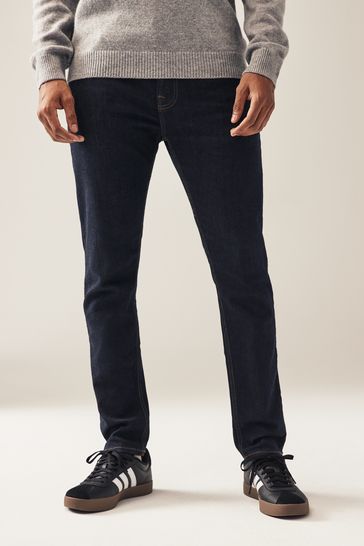 Mid Ink Blue Next Essential Stretch Skinny Fit Jeans