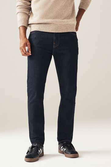 Mid Ink Blue Next Essential Stretch Skinny Fit Jeans