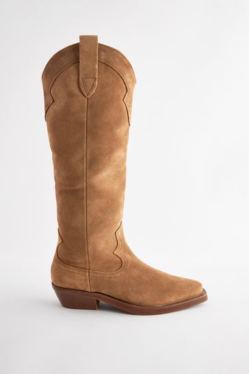 Tan cowboy boots clearance