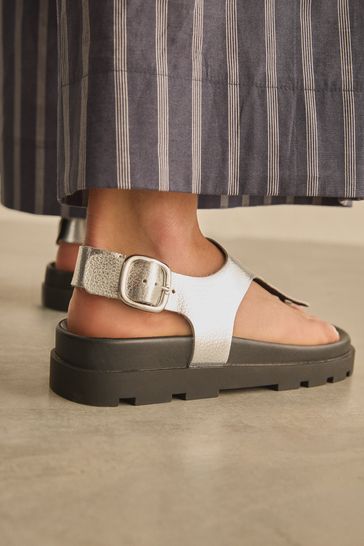 Toe thong footbed sandals on sale