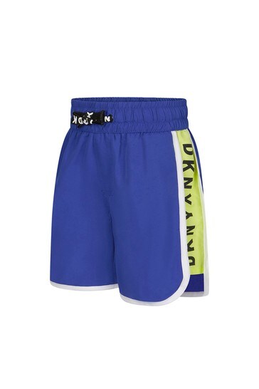 DKNY Boys Blue Swim Shorts
