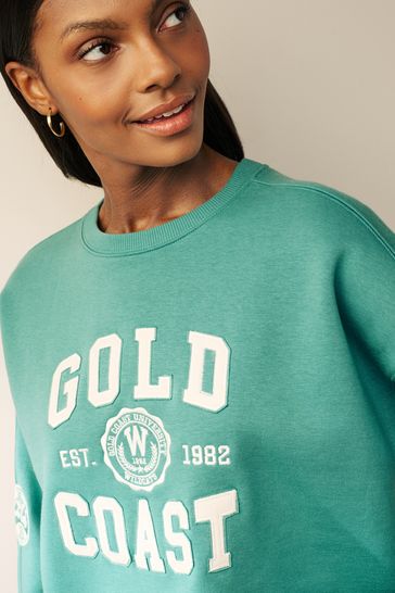 Gold crewneck store
