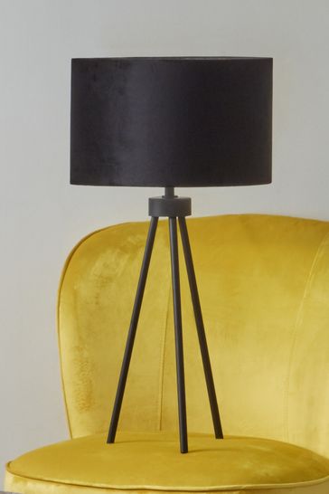 Houston Black Mattmetal Tripod Table Lamp By Pacific From The Fitforhealth Mattmetal Tripod Table Lamp By Pacific, Black Tripod Desk Lamp