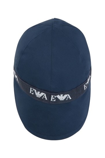 قبعة أزرق داكن أولادي من Emporio Armani