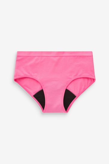 Pink/Orange Teen Light Flow Period Pants 2 Pack (7-16yrs)