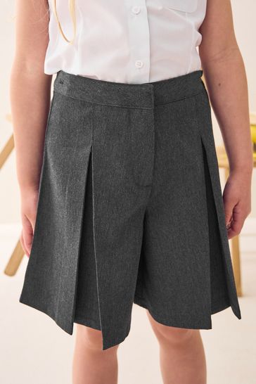 Charcoal Grey School Skort 3 16yrs