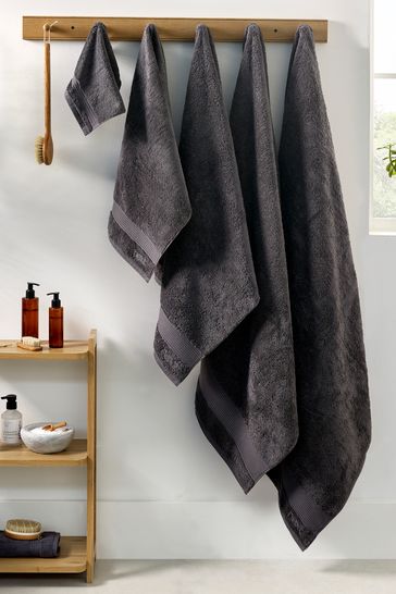 Grey egyptian cotton 2025 towels