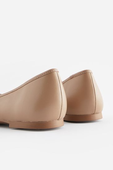Nude shop ballerina shoes