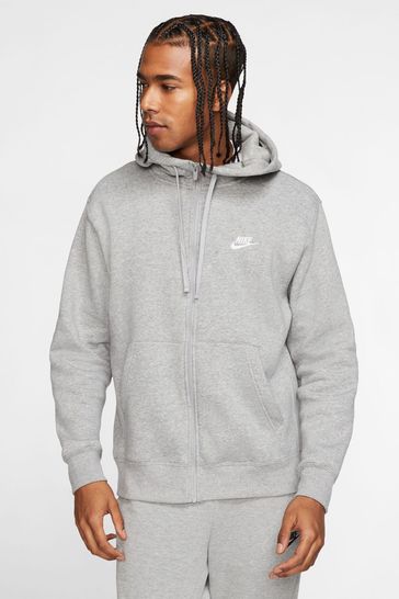 Buy Nike Club Zip Through Hoodie from the Next UK online shop