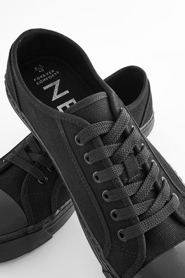 Buy Forever Comfort Canvas Baseball Trainers from Next