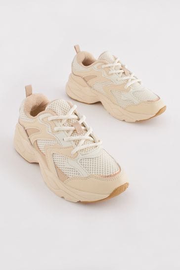 Chunky lace clearance up trainers