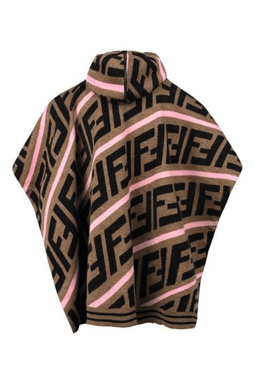 fendi cape poncho