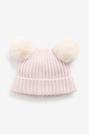 Double pom pom hat next clearance