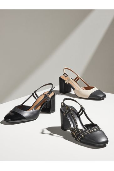 Square toe slingback hot sale