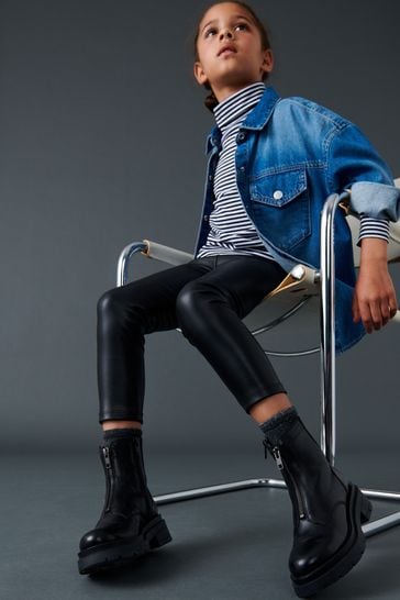 Ankle boots with new arrivals zip