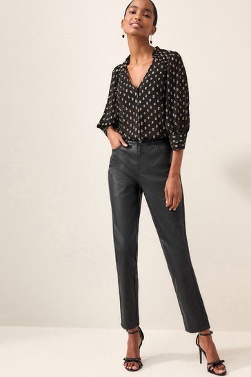 Next coated jeans discount