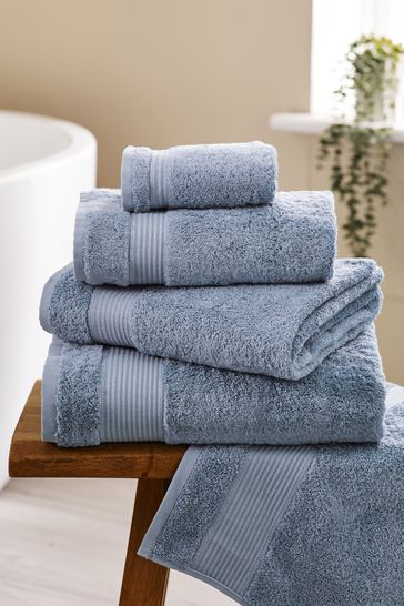 Slate Blue Egyptian Cotton Towel