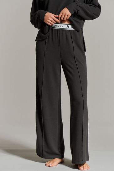 Buy B by Ted Baker Ribbed Wide Leg Joggers from Next