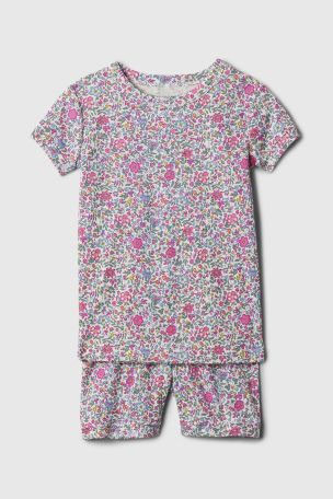 pink pj set gap