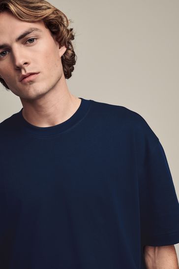 Relaxed crew neck t shirt 2025