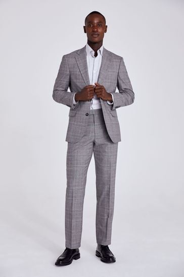 Grey check jacket next