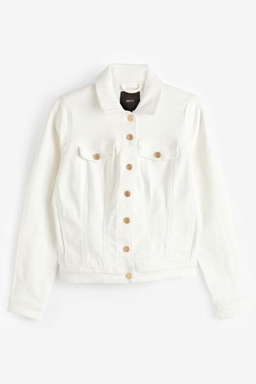 Buy Fuller Bust Denim Jacket from Next