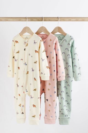 Footless sleepsuits girl 2025
