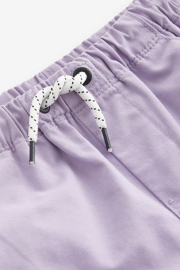 Lilac Purple Pull-On Shorts (3mths-7yrs)