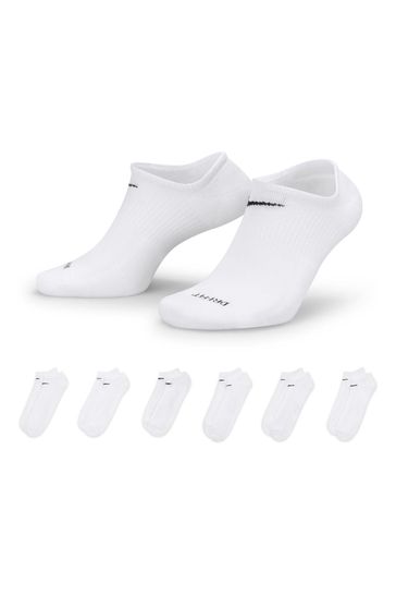 Buy Nike Lightweight Invisible Socks Six Pack from the Next UK online shop