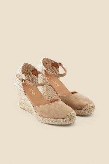 Buy Sosandar Closed Toe Espadrille With Ankle Strap from the Next UK ...